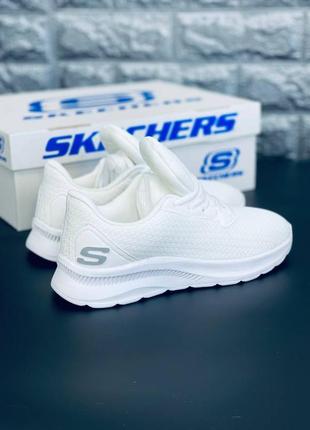 Кросівки жіночі skechers, літні повітропроникні кросівки сіточка2 фото