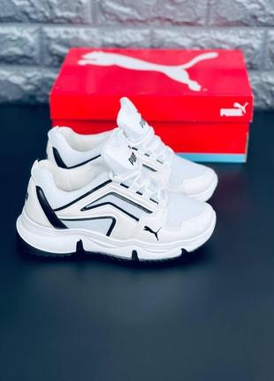 Puma rs-x efekt turbo sneakers кросівки жіночі, стильні кроси4 фото