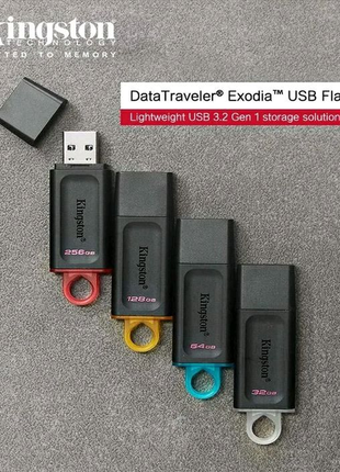 Карта памяти 64 gb kingston data traveler exodia usb 3.2 gen 13 фото