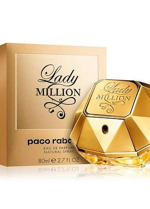 Жіноча туалетна вода paco rabanne lady million

80 мл