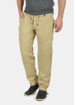 Cтильные льняные брюки indicode jeans trousers (3xl) в идеале.