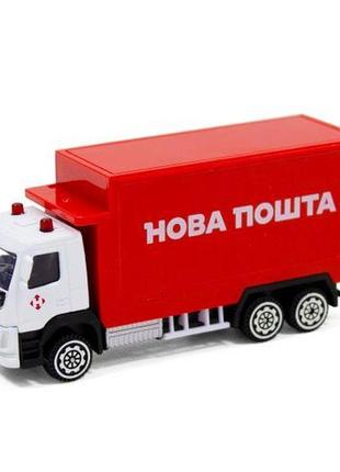 Машинка металева "volvo нова пошта"