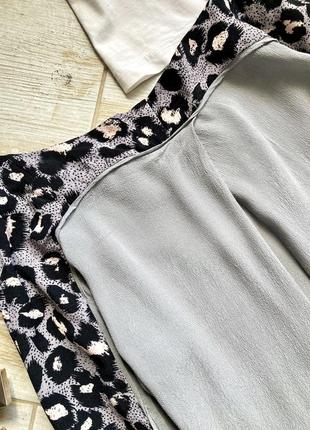 Леопардова блуза in wear8 фото