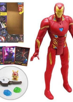Уценка. фигурка "супергерои marvel: железный человек" - не работает, не качественная покраска