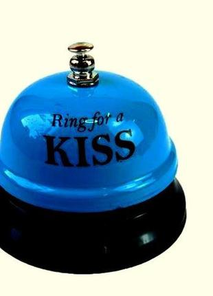 Настільний дзвіночок ring for a kiss, оригінальний подарунок