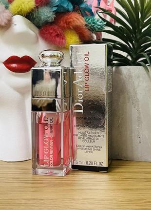 Оригинальный dior dior addict lip glow oil маселка для губ 007 raspberry