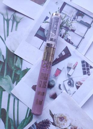 Напівпрозорий рожевий блиск з блискітками eveline bb magic gloss 359