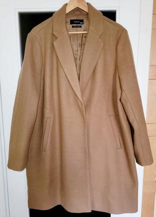 Шикарне пальто з додаванням шерсті reserved uk 189 фото