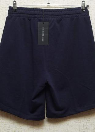Чоловічі спортивні шорти бермуди john richmond синього кольору.4 фото