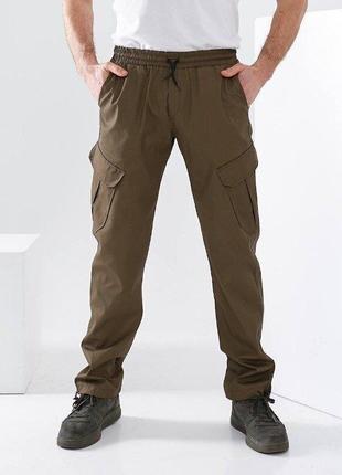 Чоловічі штани, матеріал ripstop 46-56. мужские брюки 00150 вв4 фото