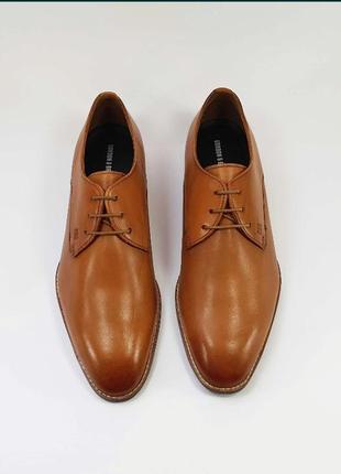 Безупречные классические кожаные туфли немецкого бренда мужской обуви gordon &amp; bros.1 фото