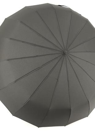 Качественный мужской большой зонт автомат от universal на 16 спиц, антишторм