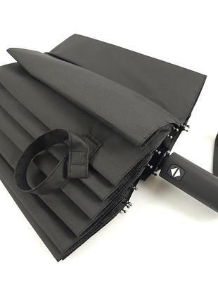 Качественный мужской большой зонт автомат от universal на 16 спиц, антишторм