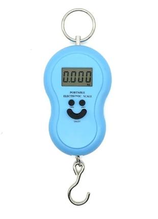 Кантер електронний portable electronic scale з дисплеєм побутові ваги до 50 кг4 фото