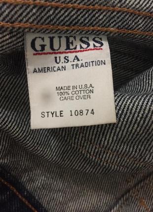 Джинсовая куртка guess, original3 фото