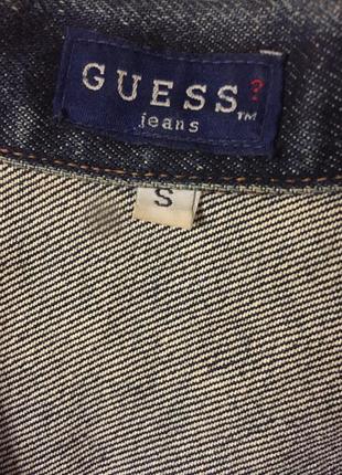 Джинсовая куртка guess, original4 фото