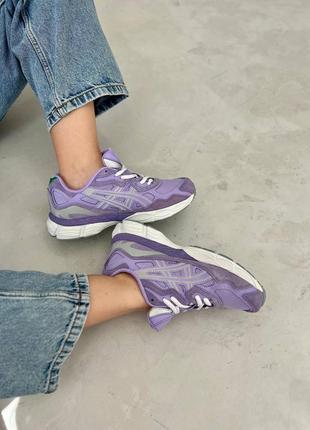 Женские кроссовки asics gel violet5 фото