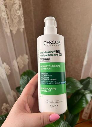 Шампунь проти лупи vichy dercos 390ml