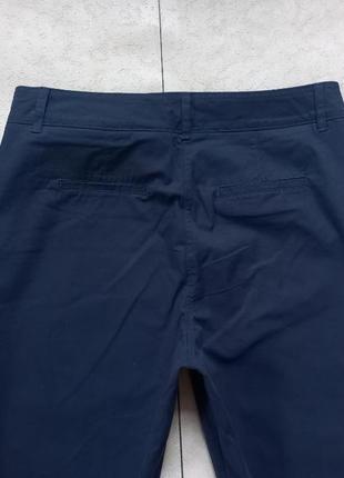 Коттоновые брендовые зауженные брюки штаны скинни с высокой талией next, 14 размер.3 фото