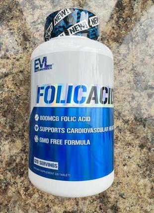 Folic acid фолиевая кислота 800 mg evl