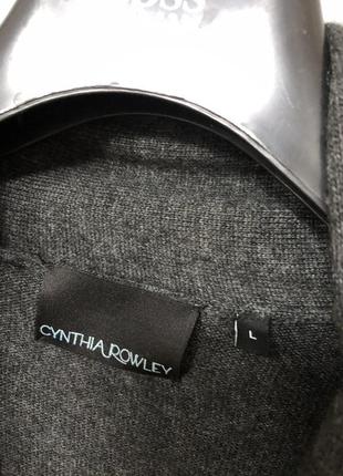 Cynthia rowley дизайнерский вязанный кардиган джемпер тёплый шерсть ангора gortz owens2 фото
