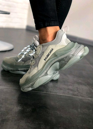 🔥 balenciaga triple-s grey sneaker(топ якість) 🔥