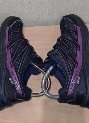 Тренинговые кроссовки фирмы salomon на gore-tex 37 размера5 фото