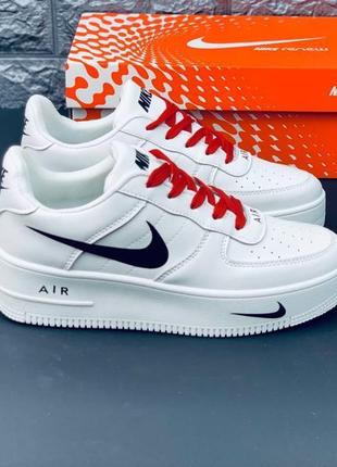 Кросівки жіночі nike air force af1, білі зручні кросівки3 фото