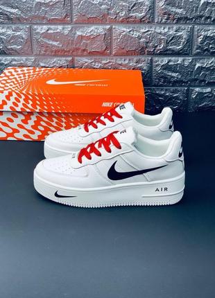 Кросівки жіночі nike air force af1, білі зручні кросівки7 фото