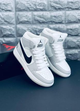 Кросівки jordan retro 1 чоловічі, стильні зручні кросівки