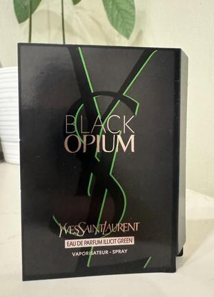 Yves saint laurent black opium illicit green