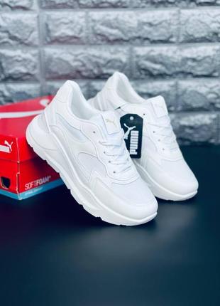 Кросівки puma rickie sneakers жіночі стильні білі кроси пума