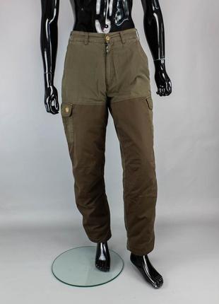 Утепленные туристические штаны fjallraven g-1000 hydratic1 фото