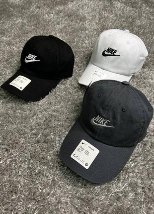 ⏺️nike basic logo кепка