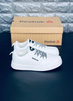 Кросівки reebok чоловічі, білі повсякденні кросівки рибок4 фото