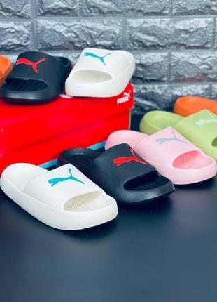 Puma popcat cool cat шльопанці жіночі, пляжне взуття пума новинка