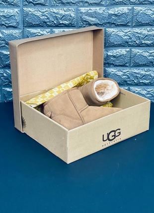 Уги чоловічі ugg australia, уги зимові з натуральної замші9 фото