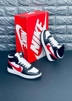 Кросівки жіночі nike high, стильні повсякденні кросівка найк2 фото