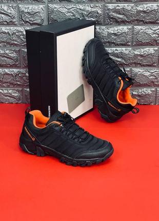 Кросівки merrell чоловічі, чорні універсальні кросівки мерелл2 фото
