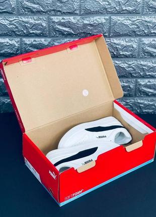 Чоловічі кросівки puma, зручні білі кроси пума 36-4510 фото