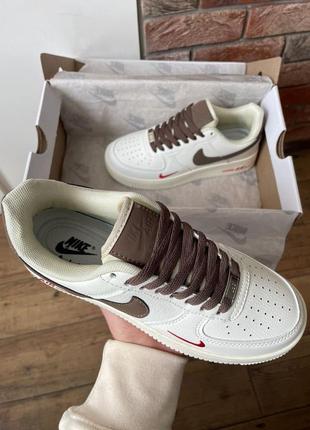 Женские кроссовки найк аир форс / cw2646 nike air force 1 low ‘07 essenti “mocco ”5 фото