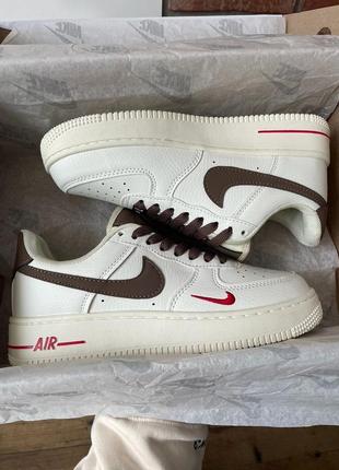 Женские кроссовки найк аир форс / cw2646 nike air force 1 low ‘07 essenti “mocco ”3 фото