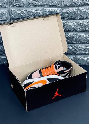 Кросівки жіночі air jordan 1 nigh gatorade orange peel джордан9 фото