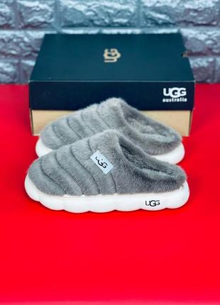 Капці ugg australia жіночі, зручні домашні капці на хутрі8 фото