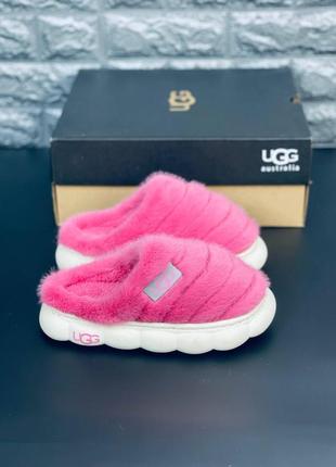 Капці ugg australia жіночі, стильні пухнасті м'які капці2 фото