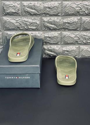 Чоловічі шльопанці tommy hilfiger, шльопанці капці капці новинка!4 фото