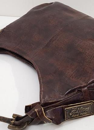 Ультрамодная кожаная сумка ручной работы португальской мануфактуры zilam2 фото
