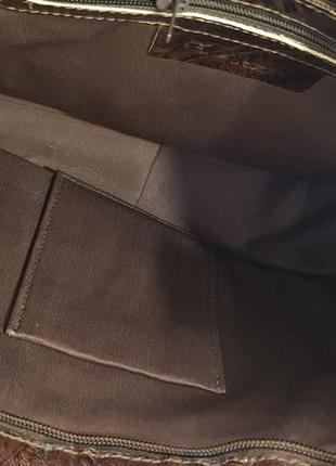 Ультрамодная кожаная сумка ручной работы португальской мануфактуры zilam8 фото