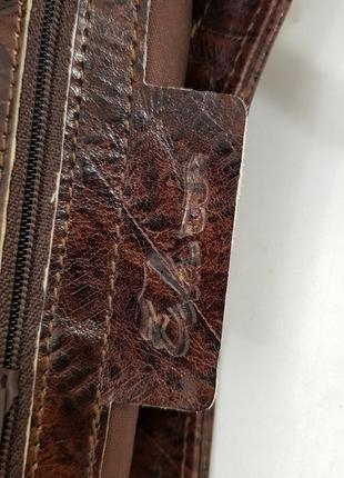 Ультрамодная кожаная сумка ручной работы португальской мануфактуры zilam9 фото