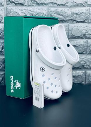 Чоловічі шльопанці crocs crocband, шльопанці сланці крокси 36-465 фото